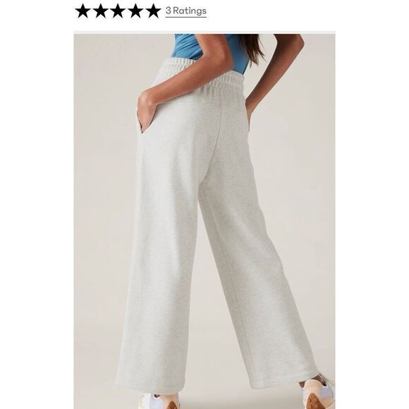 Athleta Girl Cozy Karma Wide Leg Sweat Pant - Picture 3 of 10